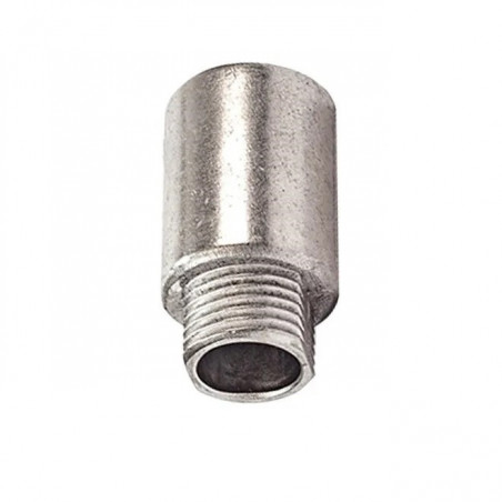 Conector GC largo 3/4 aluminio sin tuerca