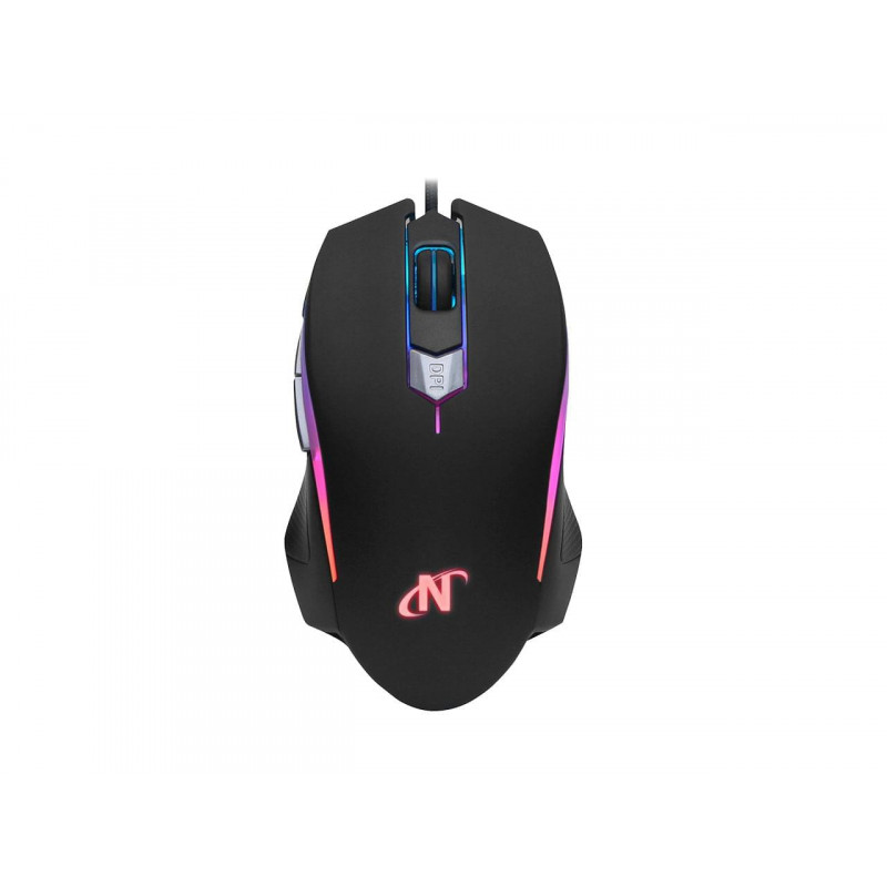 Mouse gamer NISUTA NSMOG74 6D USB 3200DPI