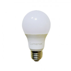 Lámpara led LUMENAC bulbo A60 E27 6W 3000K luz cálida