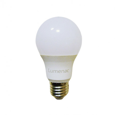 Lámpara led LUMENAC bulbo A60 E27 6W 3000K luz cálida