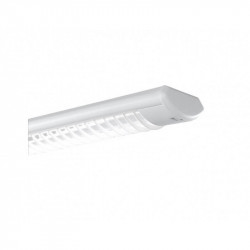 Artefacto INDULAR ECCO para 1 tubo G13 120cm con louver blanco