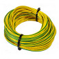 Cable Unipolar 2,5mm2 verde amarillo rollo 10 Metros