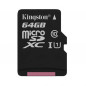 Memoria Micro SD KINGSTON CANVAS SELECT 64GB